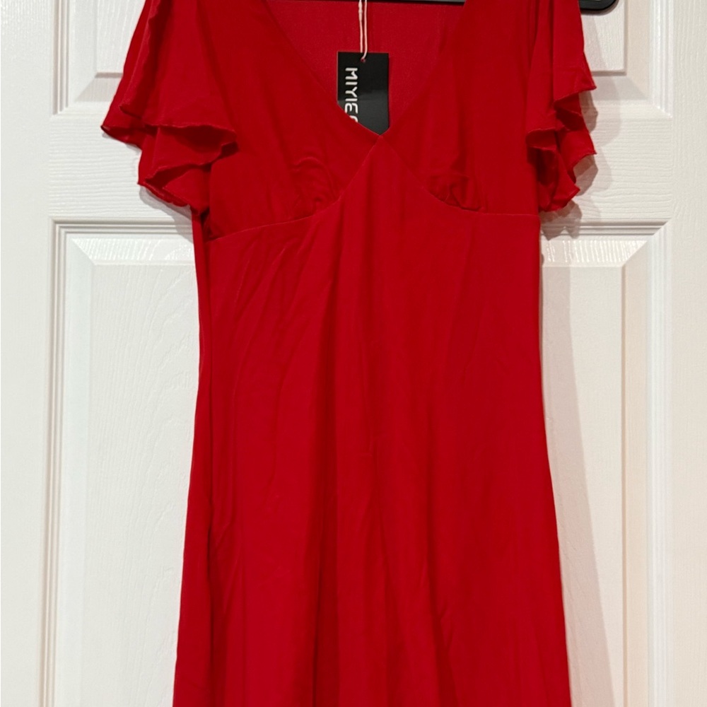 Amazon Vibrant Red Mini Dress - Picture 2 of 2